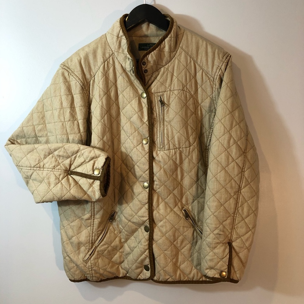 Lauren Ralph Lauren Jeans Co Quilted Coat  2X